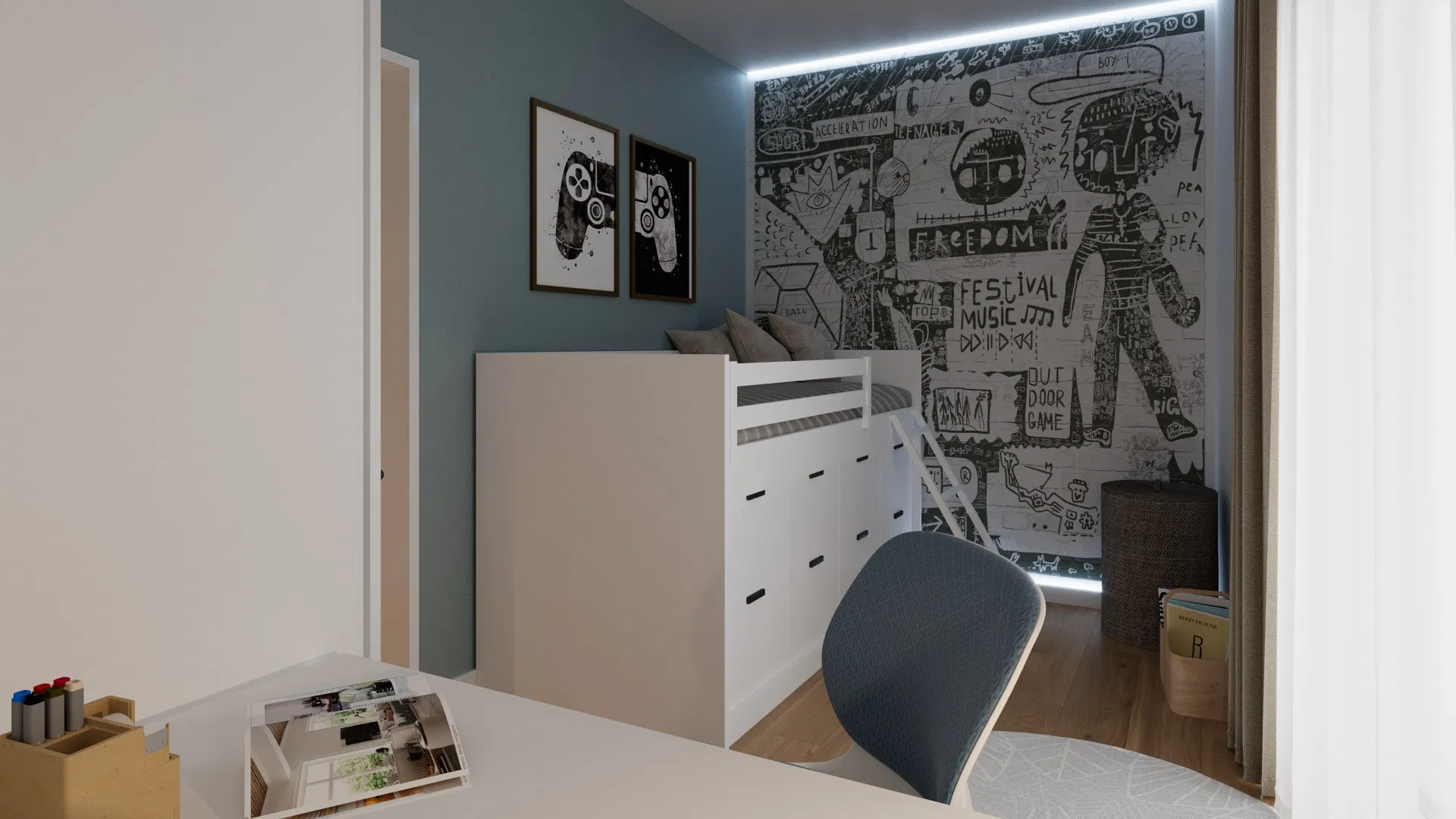 Wohnung 8 – Jugendzimmer